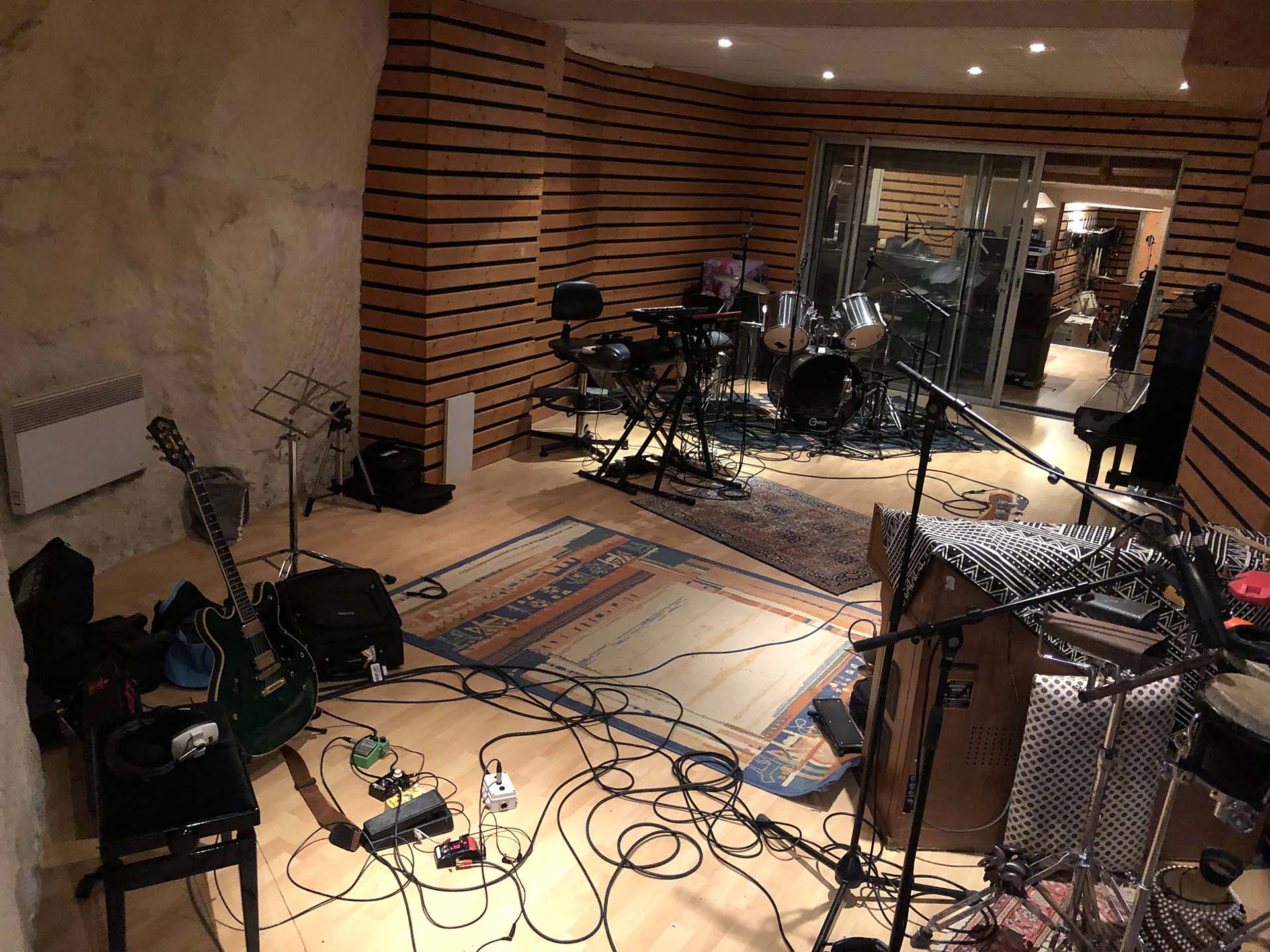 Photo du studio d'enregistrement