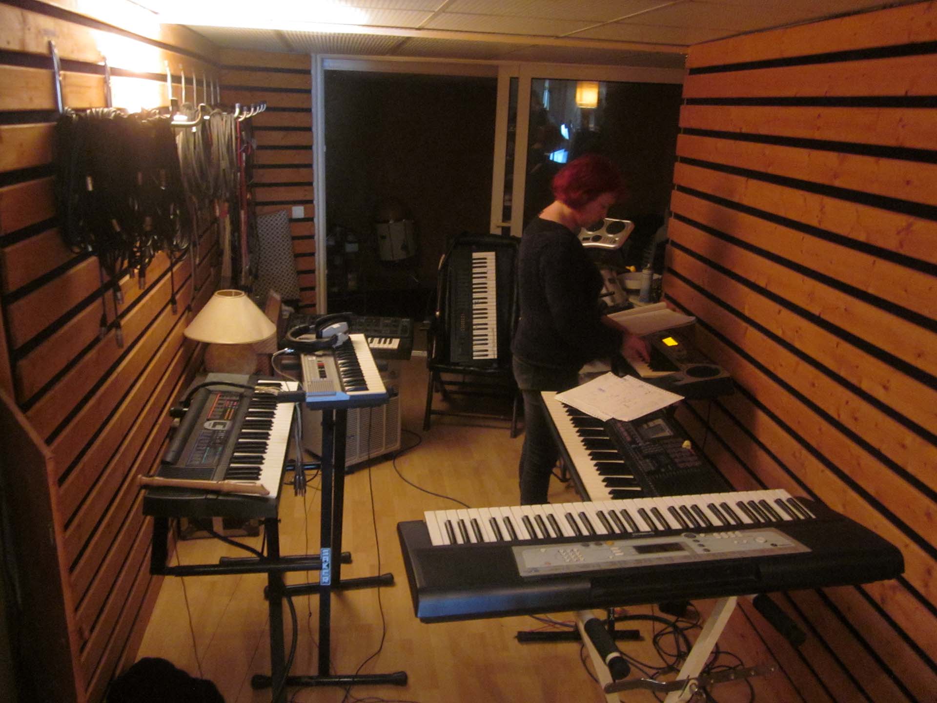 Photo du studio d'enregistrement