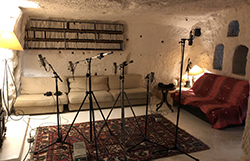 Photo du salon du studio d'enregistrement